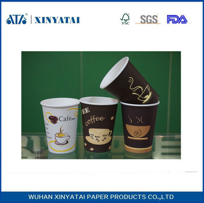Chine Jetables papier personnalisés tasses à café / Papier isolé Tea Cups Eco-friendly fournisseur