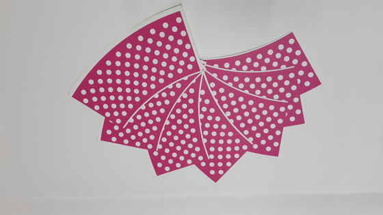 Chine Papier d'impression rose et vert Flexo Coupe Fan de fabrication de papier gobelets fournisseur