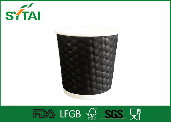 Chine tasses de papier 120ml d'ondulation de cappuccino de 12oz 16oz 20oz pour la boisson chaude/boisson froide fournisseur