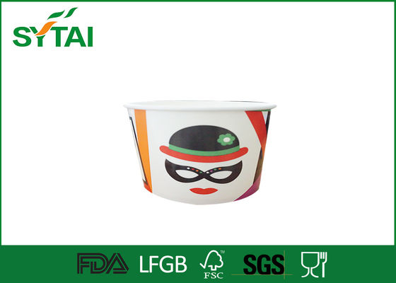 Chine Logo de 16 onces imprimant la catégorie comestible de papier de récipients jetables de crème glacée fournisseur