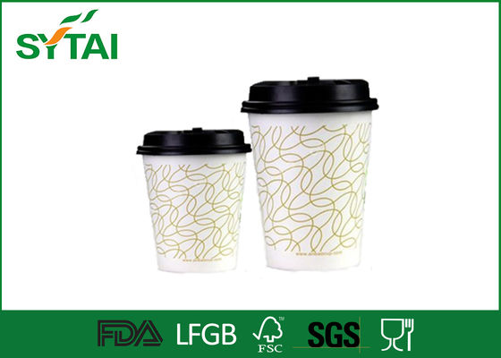 Chine 7 onces avec les tasses de papier à mur unique imprimées par Flexo de conception d'encre de catégorie comestible pour le café et le thé fournisseur