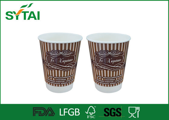 Chine Logo personnalisé 4 onces à double paroi Gobelets pour Hot Coffee / Boisson rafraîchissante écologique et coloré fournisseur