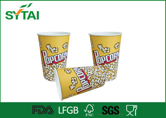Chine 32oz papier Popcorn seaux Coupes / Popcorn __gVirt_NP_NN_NNPS&lt;__ Eco-friendly avec impression offset ou flexo fournisseur