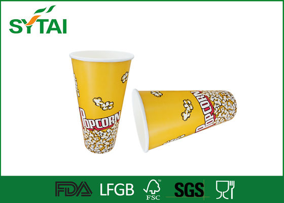 Chine Impression personnalisée papier sulfurisé Popcorn Seaux et étanche Popcorn Conteneurs fournisseur