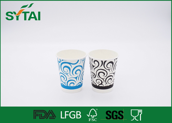 Chine 9 onces ont adapté les tasses aux besoins du client de papier à mur unique réutilisées, tasses de papier d'expresso fournisseur