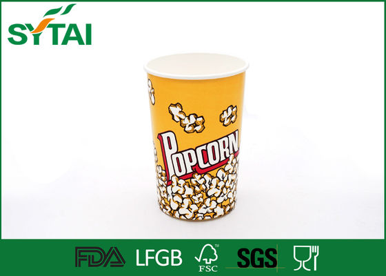 24-170oz Disposible Recycled Paper Popcorn Buckets With Customized Printing