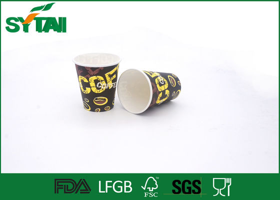 Chine Tasses de café de papier, impression offset jetable de tasses de boissons avec les couvercles en plastique fournisseur