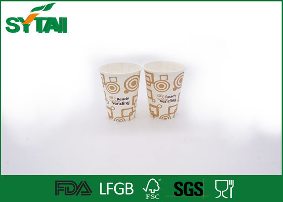 Chine Les tasses de café jetables de double mur avec des couvercles/ont imprimé le logo Customsized de tasses de papier fournisseur