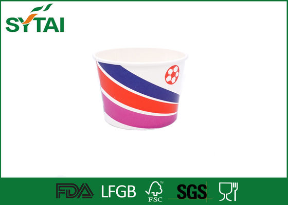 Chine la crème glacée 32OZ de papier colorée met en forme de tasse l'utilisation de Congratuation enduite double par PE fournisseur