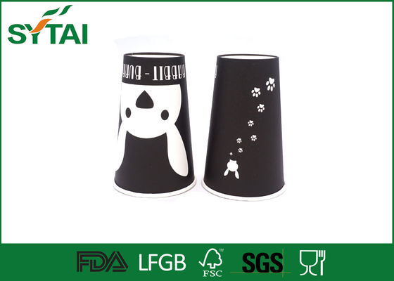 Chine Sortez les tasses de papier à mur unique avec Flexo/impression offset, tasses jetables de boissons fournisseur