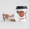 Impression café et chocolat chaud Coupes paroi unique, Papier recyclé gobelets avec couvercles fournisseur
