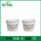tasses de papier jetables de tasses de crème glacée de papier de 12oz 16oz/yaourt fournisseur