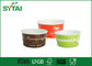 20 oz double revêtement PE papier Ice Cream Coupes / Coupe papier Frozen Yogurt Eco-friendly fournisseur
