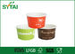 tasses de papier de crème glacée 16oz/papier jetable biodégradable de cuvettes de crème glacée fournisseur