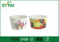 tasses de papier de crème glacée 16oz/papier jetable biodégradable de cuvettes de crème glacée fournisseur