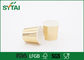 Petit or biodégradable enduit de double de papier peint de 4 onces PE simple de tasses fournisseur