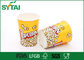 24-170oz Disposible Recycled Paper Popcorn Buckets With Customized Printing