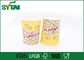 Conteneurs de papier jetables de maïs éclaté de grande capacité avec Flexo/impression offset fournisseur