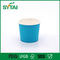 Tasses de papier jetables colorées de crème glacée avec l'impression de Flexo, qui respecte l'environnement fournisseur
