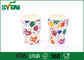 Jetez les tasses de café jetables avec des couvercles/les tasses de café jetables imprimées par coutume fournisseur