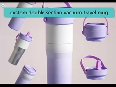 tasse à double section sur mesure