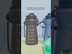 2000 ml sans BPA Sport Gym Voyage Silicone Coupe pliable Couleurs personnalisables