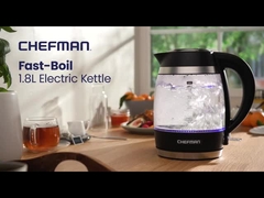 Coupe à brasser élégante et durable Bouilloire électrique Fonction de sécurité incendie et 2 couleurs à la mode incluses