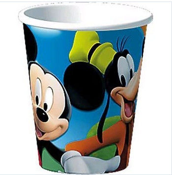 Chine Recyclables papier personnalisés Popcorn Seaux avec Impression Offset Mickey Mouse fournisseur