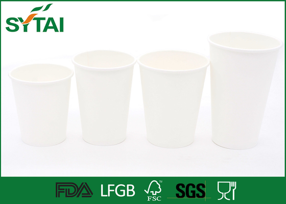 Chine tasses de papier de PLA de la catégorie 300ml comestible/PE enduisant les tasses 8oz de papier pour le café fournisseur