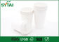 Les tasses de papier de PLA de blanc fait sur commande/ont isolé l'acide polylactique de papier de tasses de café fournisseur